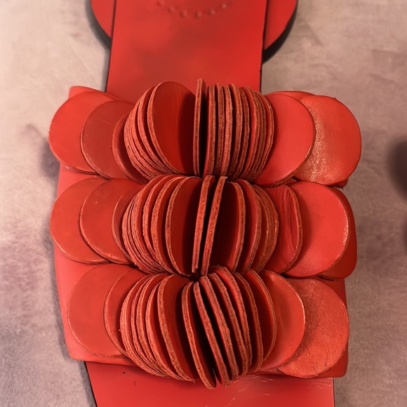 Manolita Fashion flat sandal. 100% leather. Made in Brazil - Picture 10 of 14